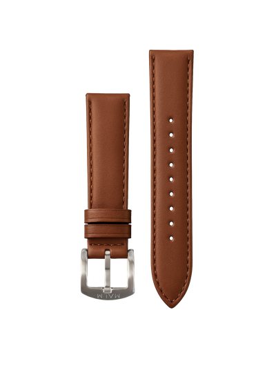 Brown Classic Leather Strap 20 mm