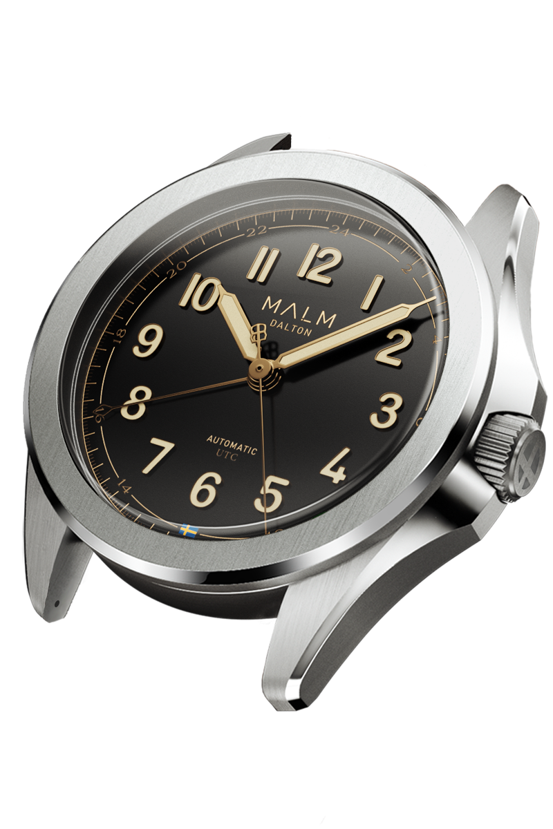 Dalton Black UTC Automatic 38